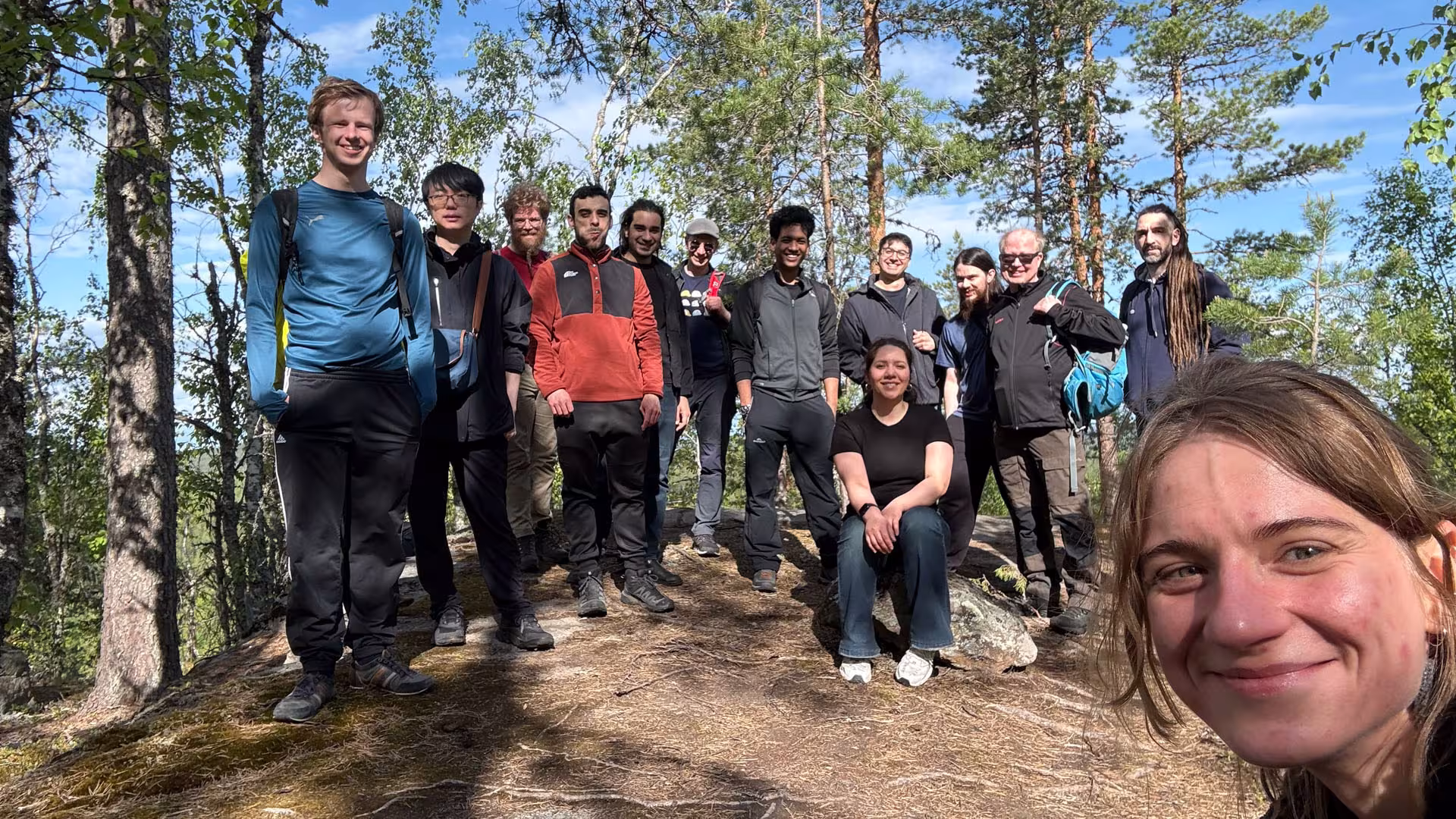 Jyväskylä Condensed Matter Theory group in a photo